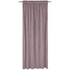 Gardin i sammet, 2-pack  - gammelrosa, Basics, textil (140/240cm)