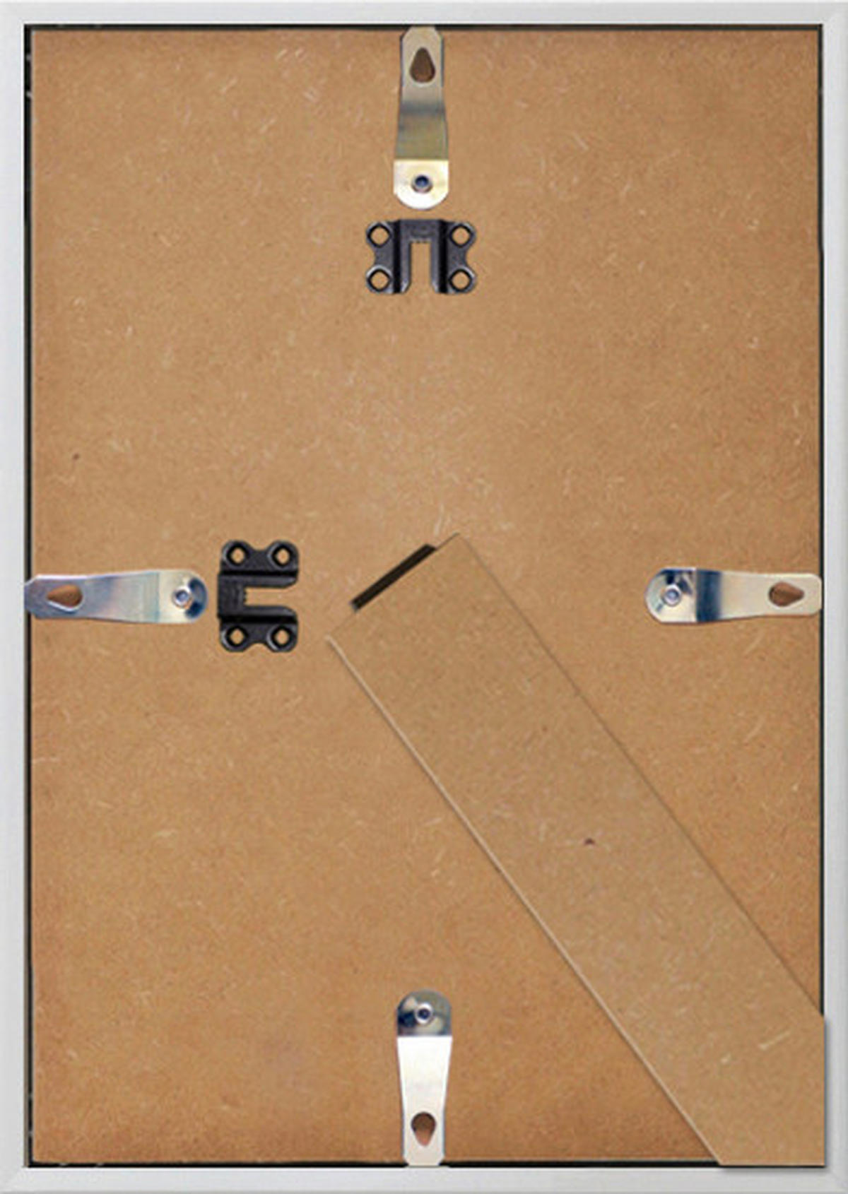 BILDERRAHMEN - Chromfarben, Basics, Papier/Holzwerkstoff (21/30/1,8cm)