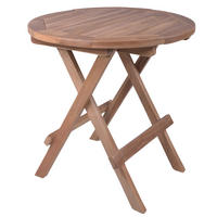 GARTENBEISTELLTISCH 50/50/50 cm Holz  - Braun, Basics, Holz (50/50/50cm) - Gardenson