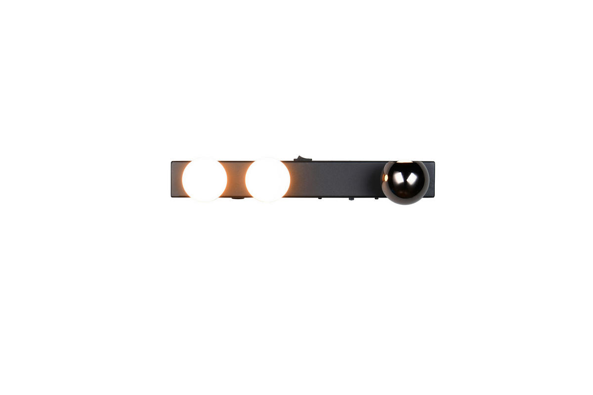 LED-WANDLEUCHTE Arpino 5/30/11 cm  - Schwarz/Weiß, Design, Kunststoff/Metall (5/30/11cm) - Trio Leuchten