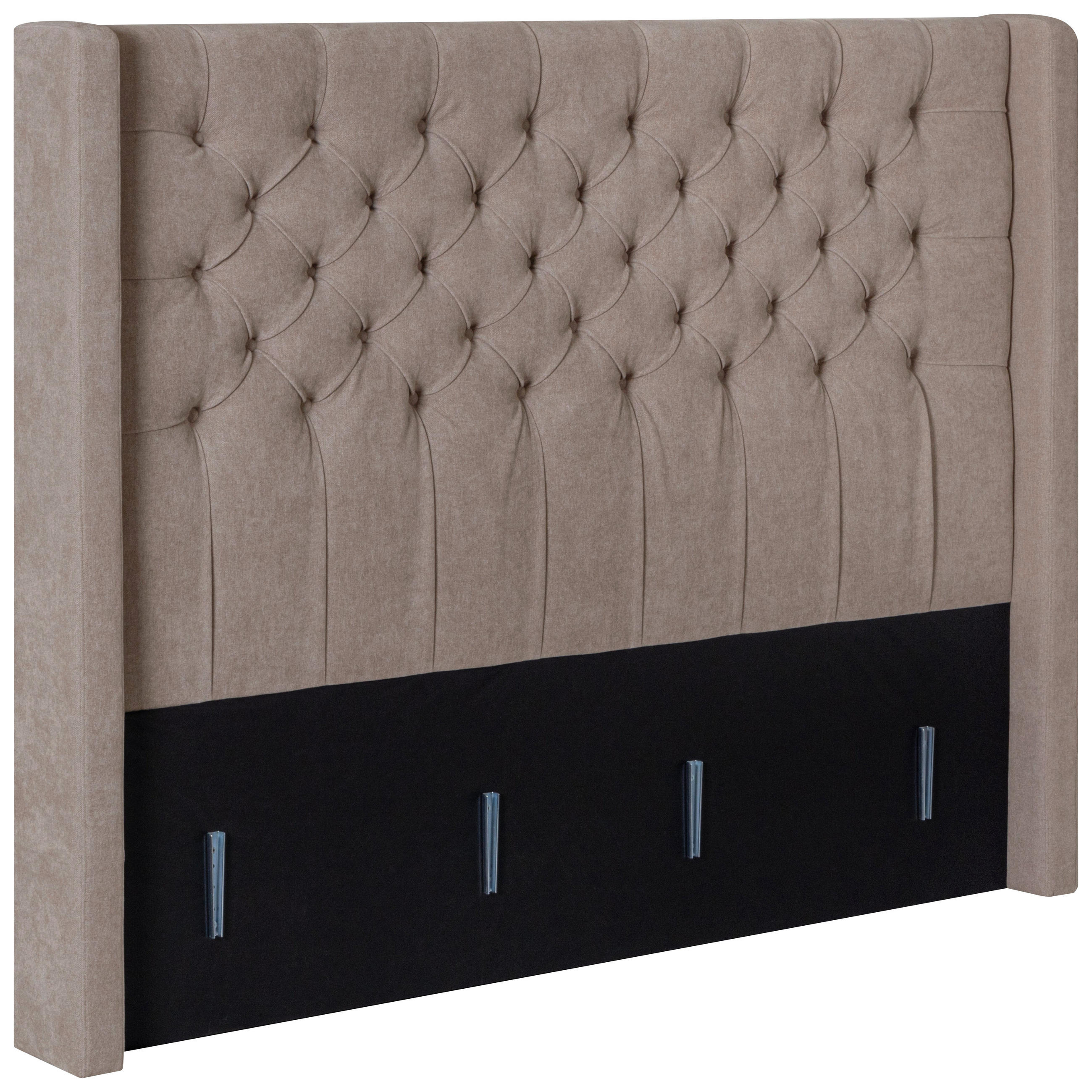 HUVUDGAVEL  - beige, Klassisk, trä/textil (180cm) - Ambiente