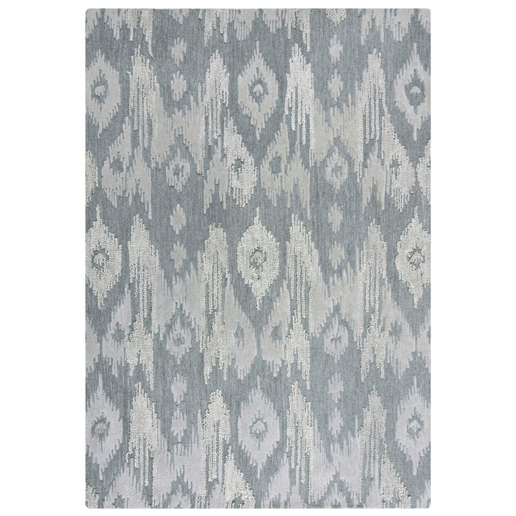 Flair Rugs VLNENÝ KOBEREC, 200/290 cm modrá