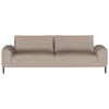 SCHLAFSOFA in Cord Hellbraun  - Hellbraun/Schwarz, Design, Textil/Metall (250/89/105cm) - Welnova