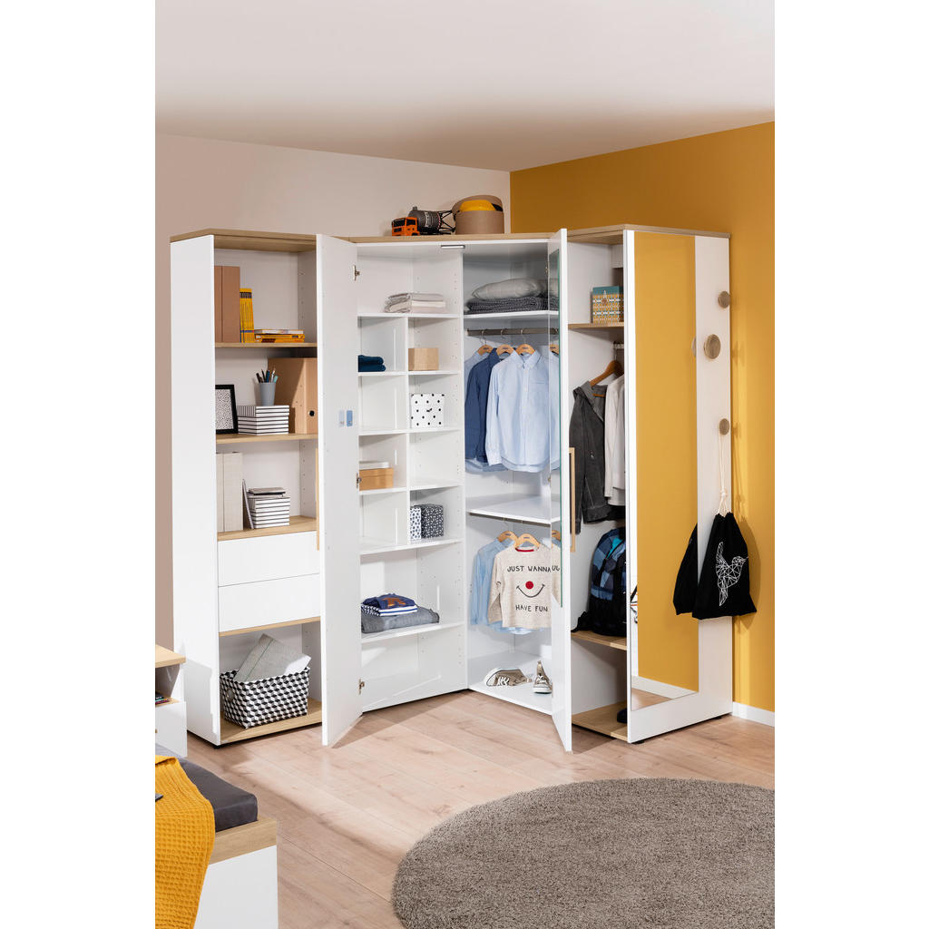 Thumbnail - Paidi Bett Oscar, Weiß, Eiche, 120x200 cm, Blauer Engel, Goldenes M, in verschiedenen Größen erhältlich, Kinder- & Jugen...