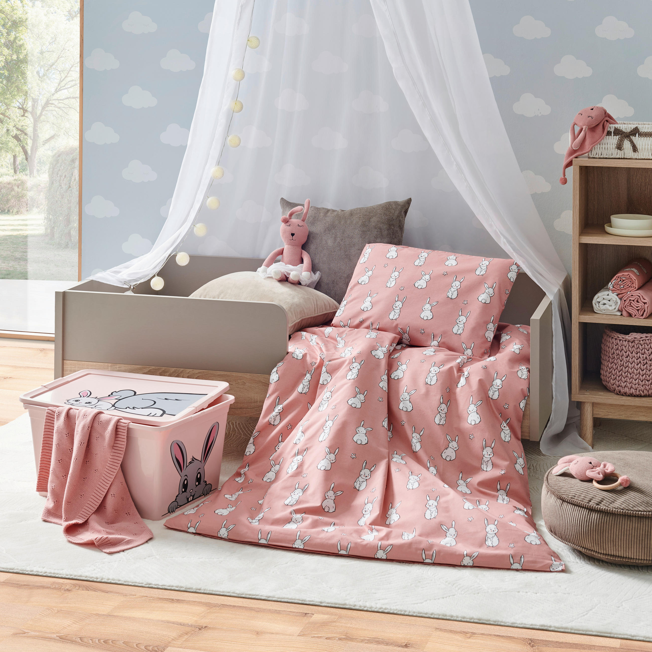 KUSCHELTIER PAULINE  - Pink, Basics, Textil (12/35cm) - Avelia