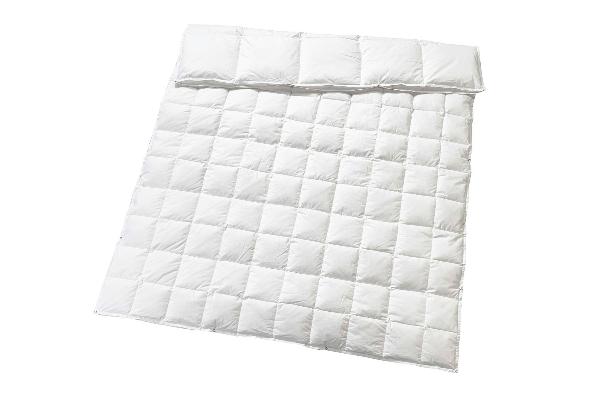 VIERJAHRESZEITENDECKE 200/210 cm Reve Down  - Weiss, Basics, Naturmaterialien (200/210cm) - Billerbeck