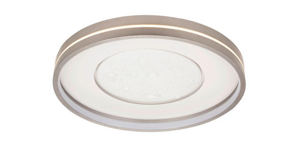 LED-DECKENLEUCHTE 48/8,5 cm   - Grau, Design, Metall (48/8,5cm) - Novel