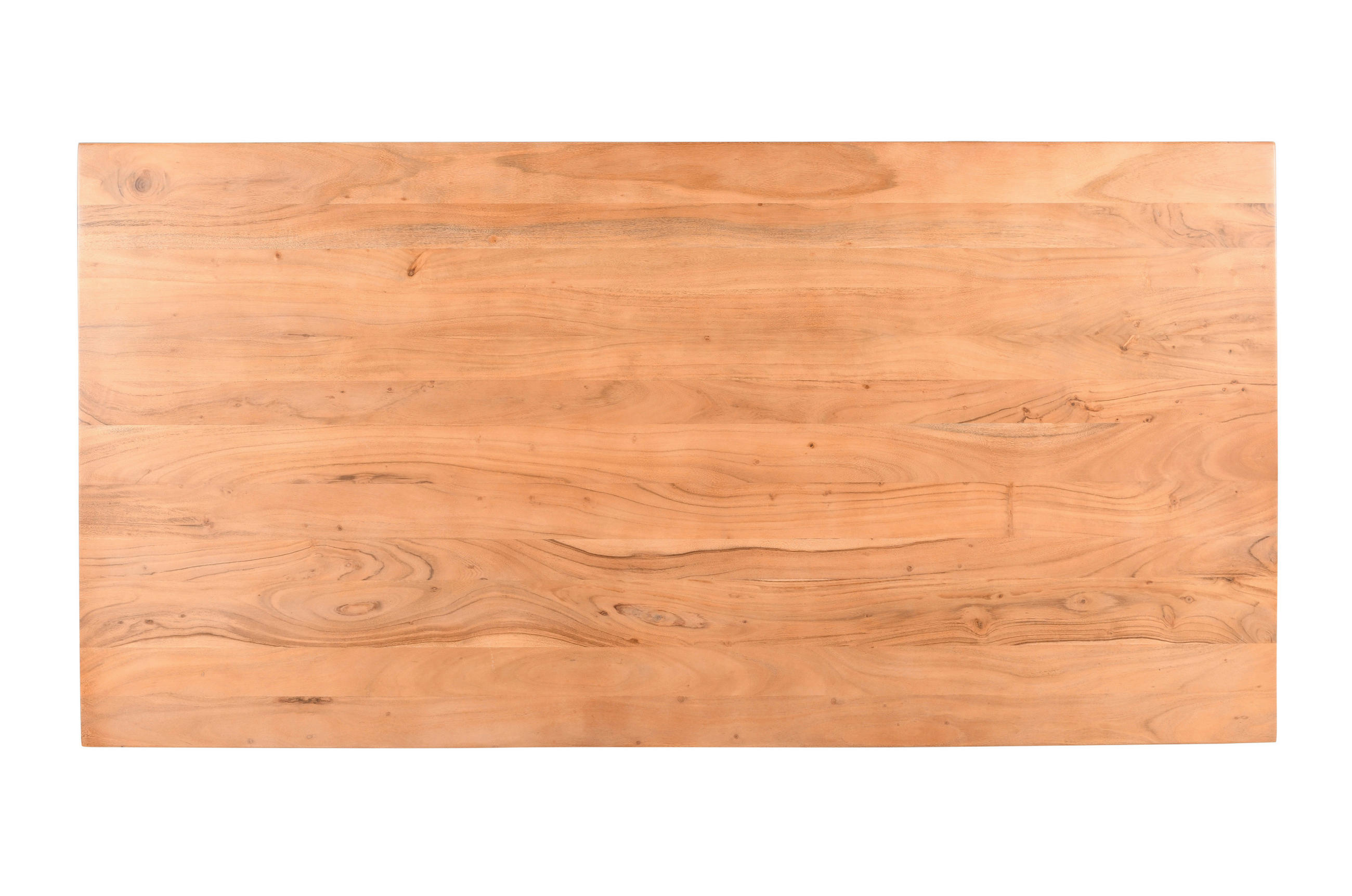TISCHPLATTE Akazie massiv Akaziefarben  - Akaziefarben, MODERN, Holz (160/90/5,5cm) - Boxxx