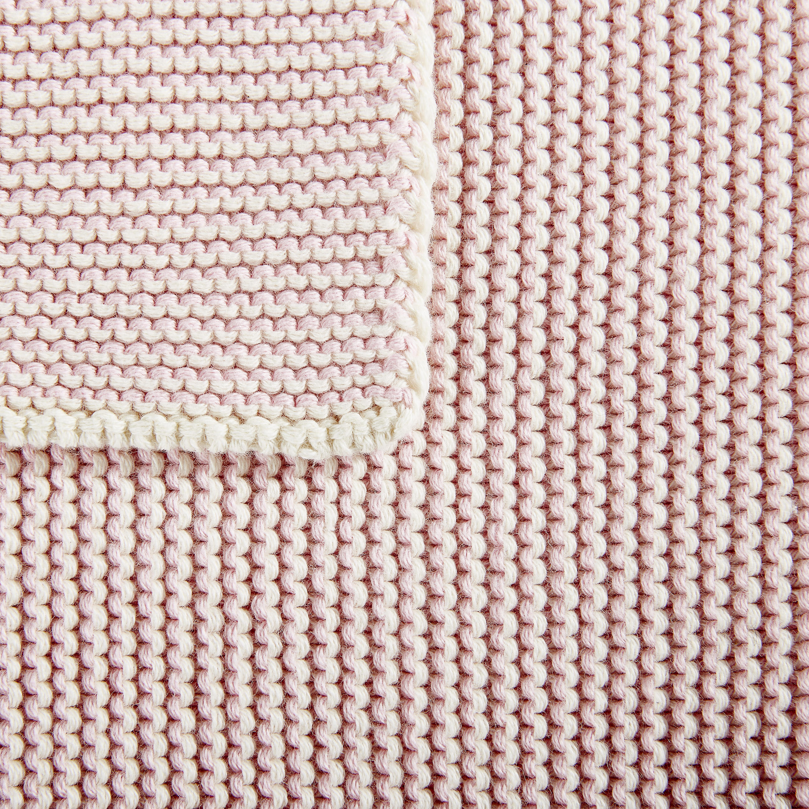 HEBKÁ DEKA, 80/100 cm - růžová/krémová, Basics, textil (80/100cm) - Patinio