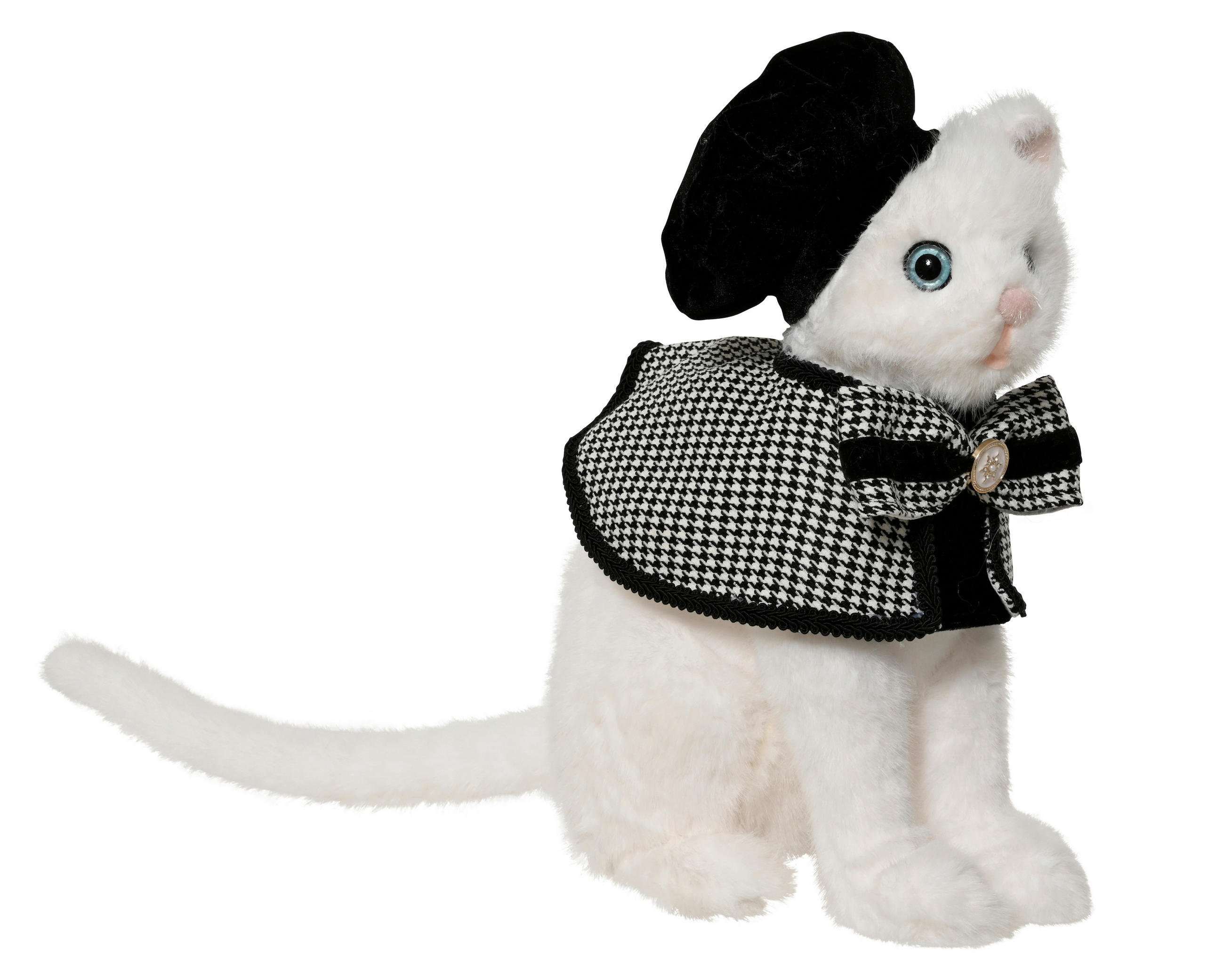 DEKOKATZE - Schwarz, LIFESTYLE, Kunststoff (24/18/33cm)