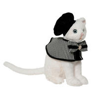 DEKOKATZE - Schwarz, LIFESTYLE, Kunststoff (24/18/33cm)