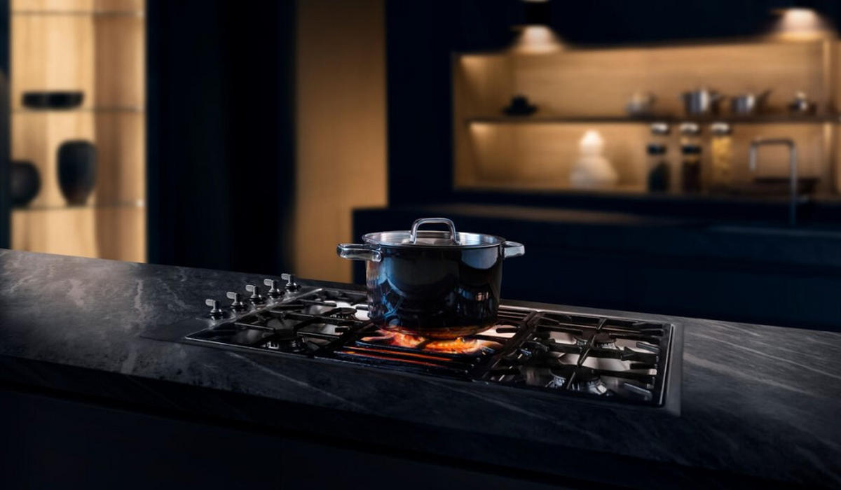 GRYTA FÖR KÖTT Fusiontec Aromatic 6,2 l  - stålfärgad/svart, Design, metall (24/15cm) - WMF