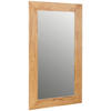 WANDSPIEGEL 100/180/2,5 cm    in rechteckig  - Akaziefarben, Design, Glas/Holz (100/180/2,5cm) - Livetastic