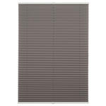 PLISSEE 100/130 cm  - Hellgrau, Basics, Textil (100/130cm) - Homeware