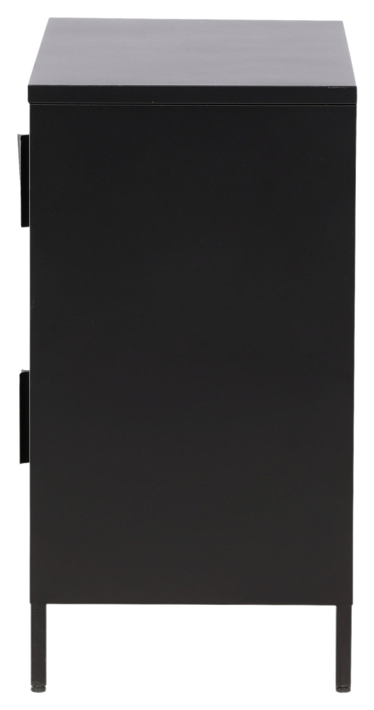 SIDEBOARD  in 90/75/40 cm  - Schwarz, Design, Metall (90/75/40cm) - Livetastic