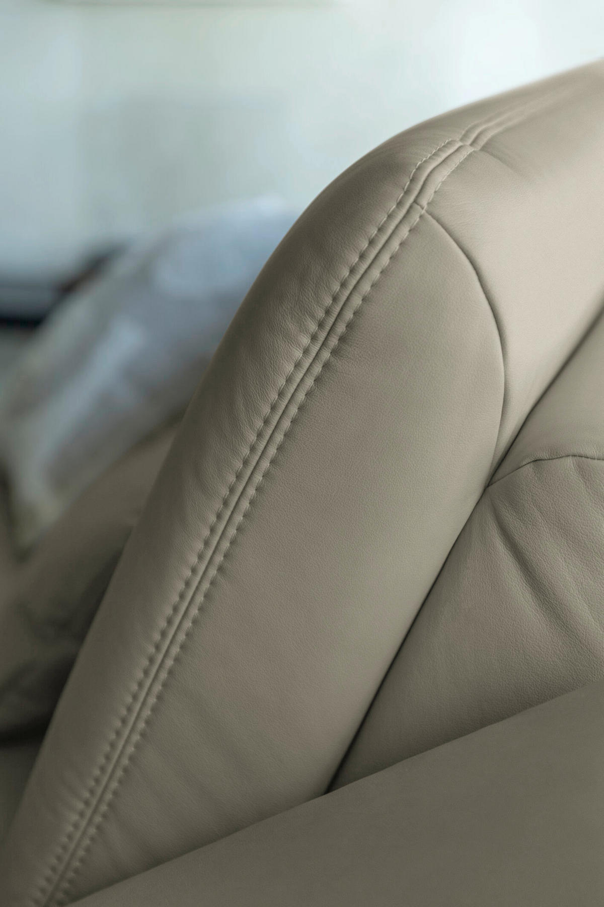 ECKSOFA JOOP! STUDIO in Echtleder Platinfarben  180/301 cm  - Platinfarben/Schwarz, KONVENTIONELL, Leder/Metall (180/301cm) - Joop!