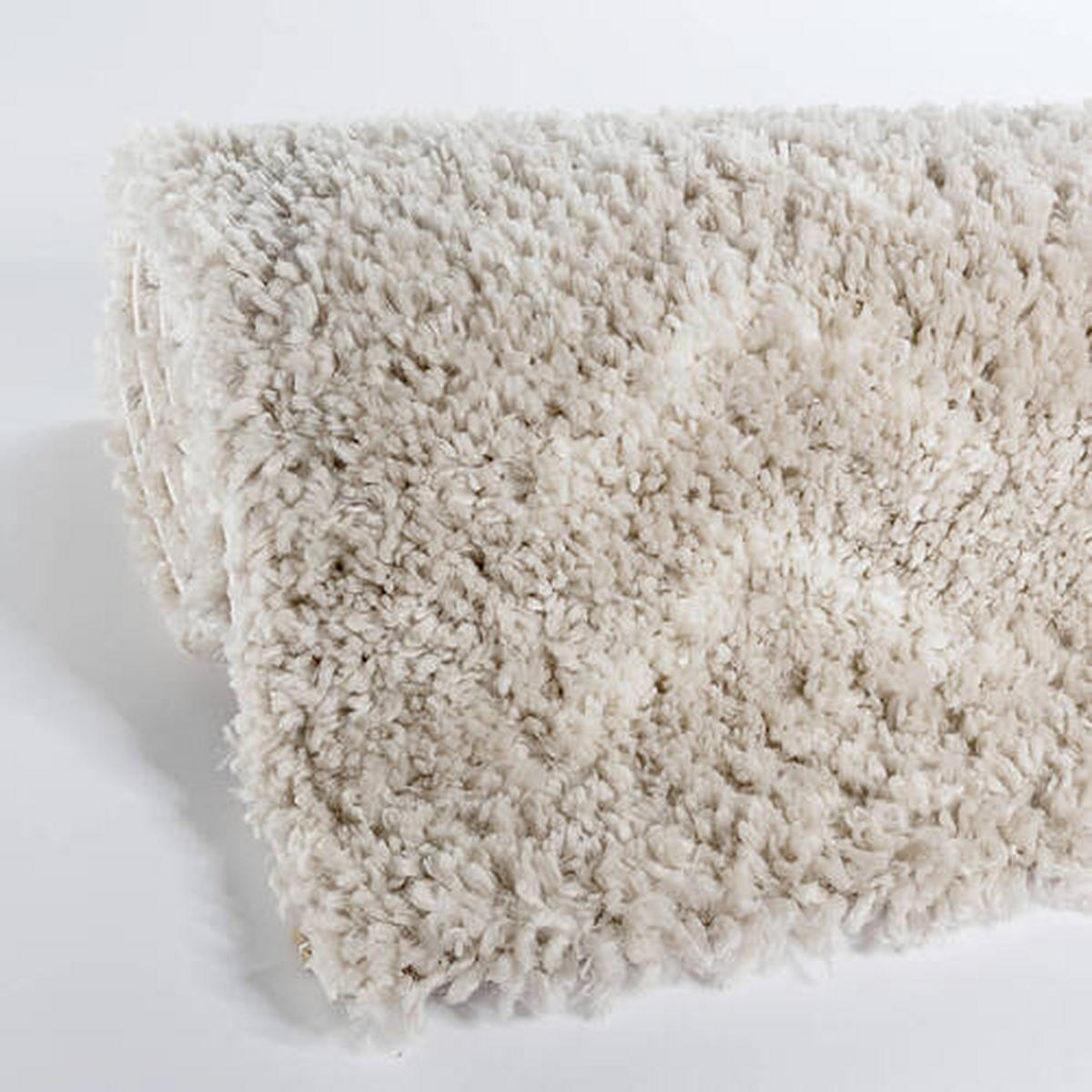 HOCHFLORTEPPICH 80/150 cm ETHNO-SHAGGY Creme  - Creme, Basics, Textil (80/150cm)
