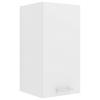 KÜCHENOBERSCHRANK 30/60/31 cm  in Weiß  - Alufarben/Weiß, KONVENTIONELL, Holzwerkstoff/Metall (30/60/31cm) - MID.YOU