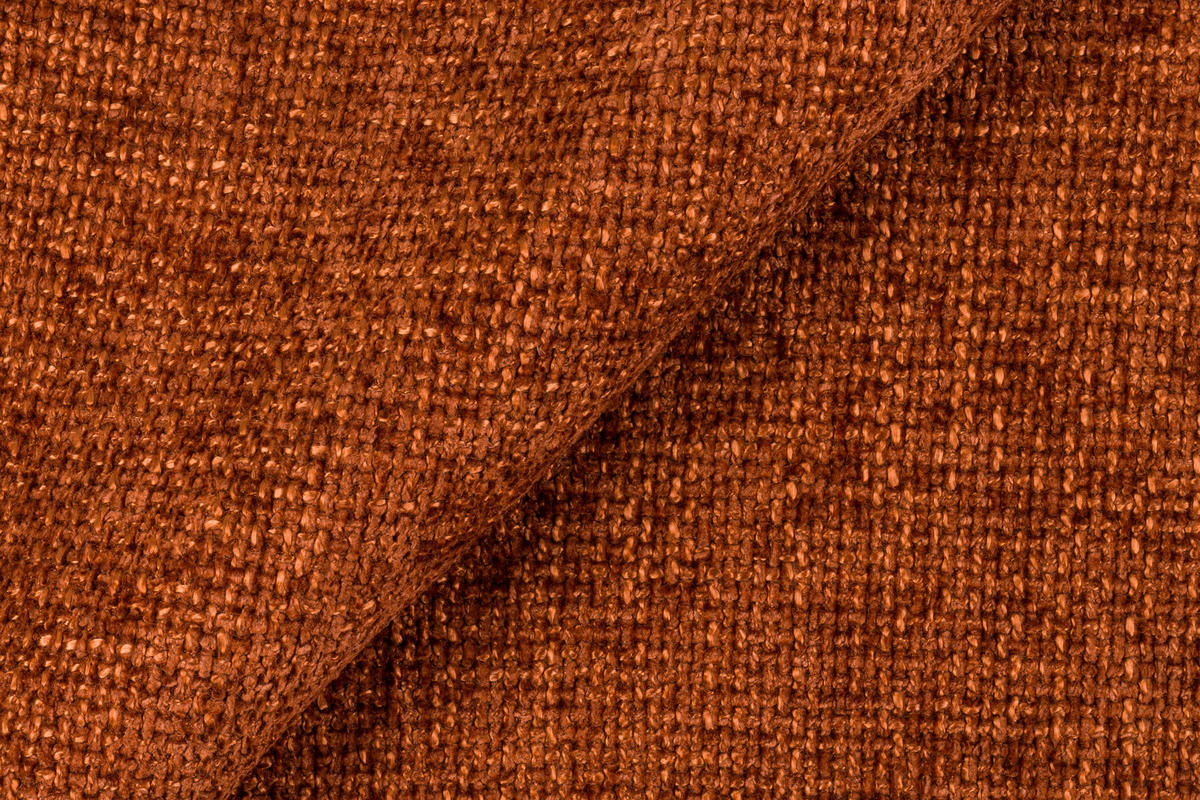 2,5-SITS SOFFA i vävt tyg orange  - orange/svart, Klassisk, metall/textil (176/78/90cm) - MID.YOU