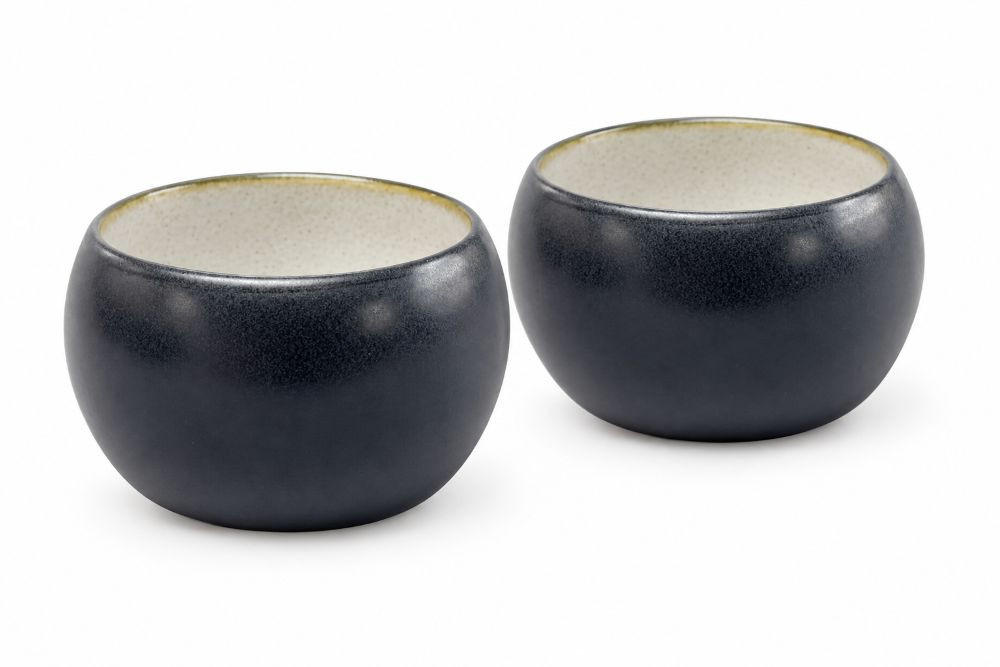 DIPSCHALENSET Faro 9,8 cm 2-teilig  - Sandfarben, Design, Keramik (9,8cm) - Novel