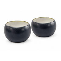 DIPSCHALENSET Faro 9,8 cm 2-teilig  - Sandfarben, Design, Keramik (9,8cm) - Novel