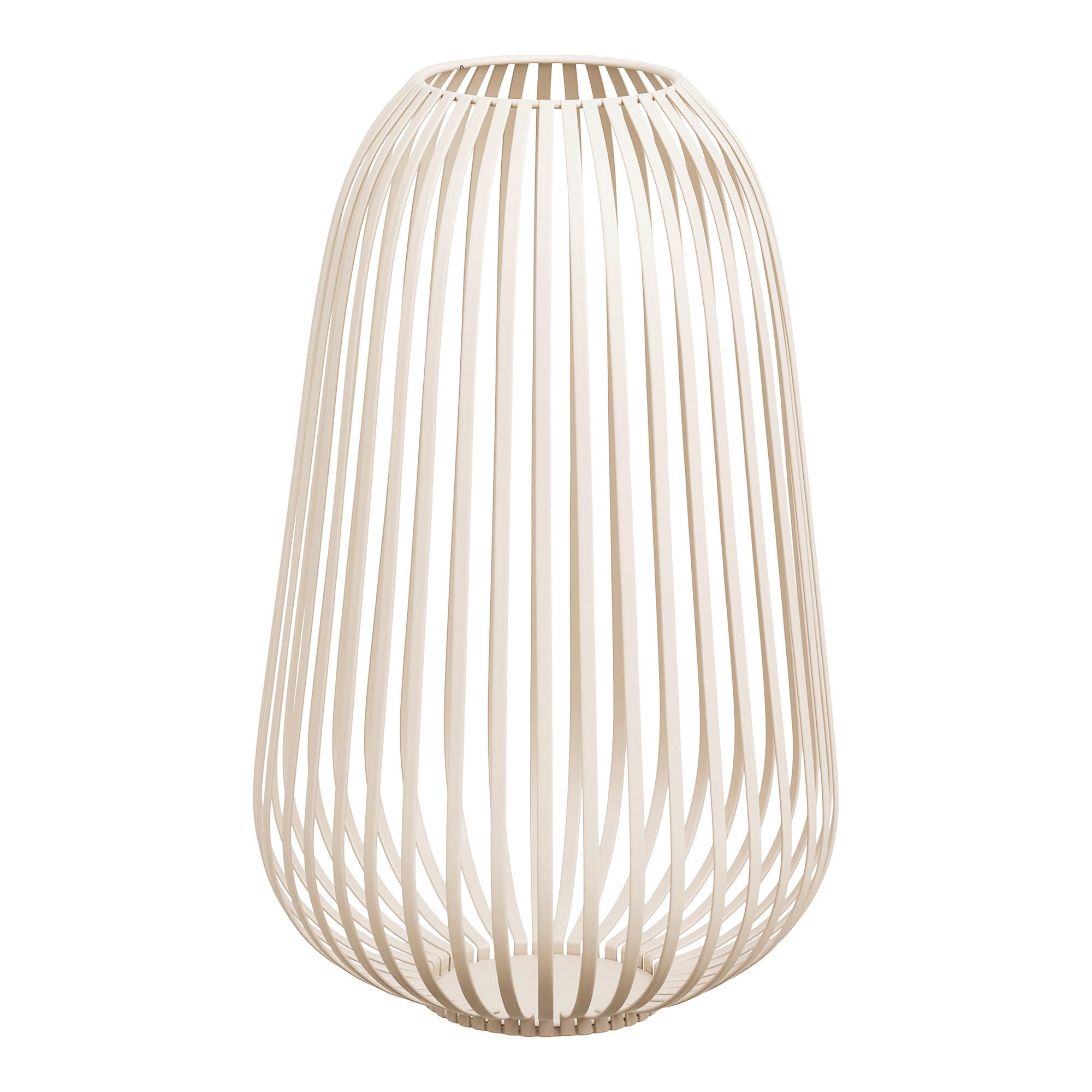 LATERNE - Beige, Basics, Metall (24,5/40/24,5cm)