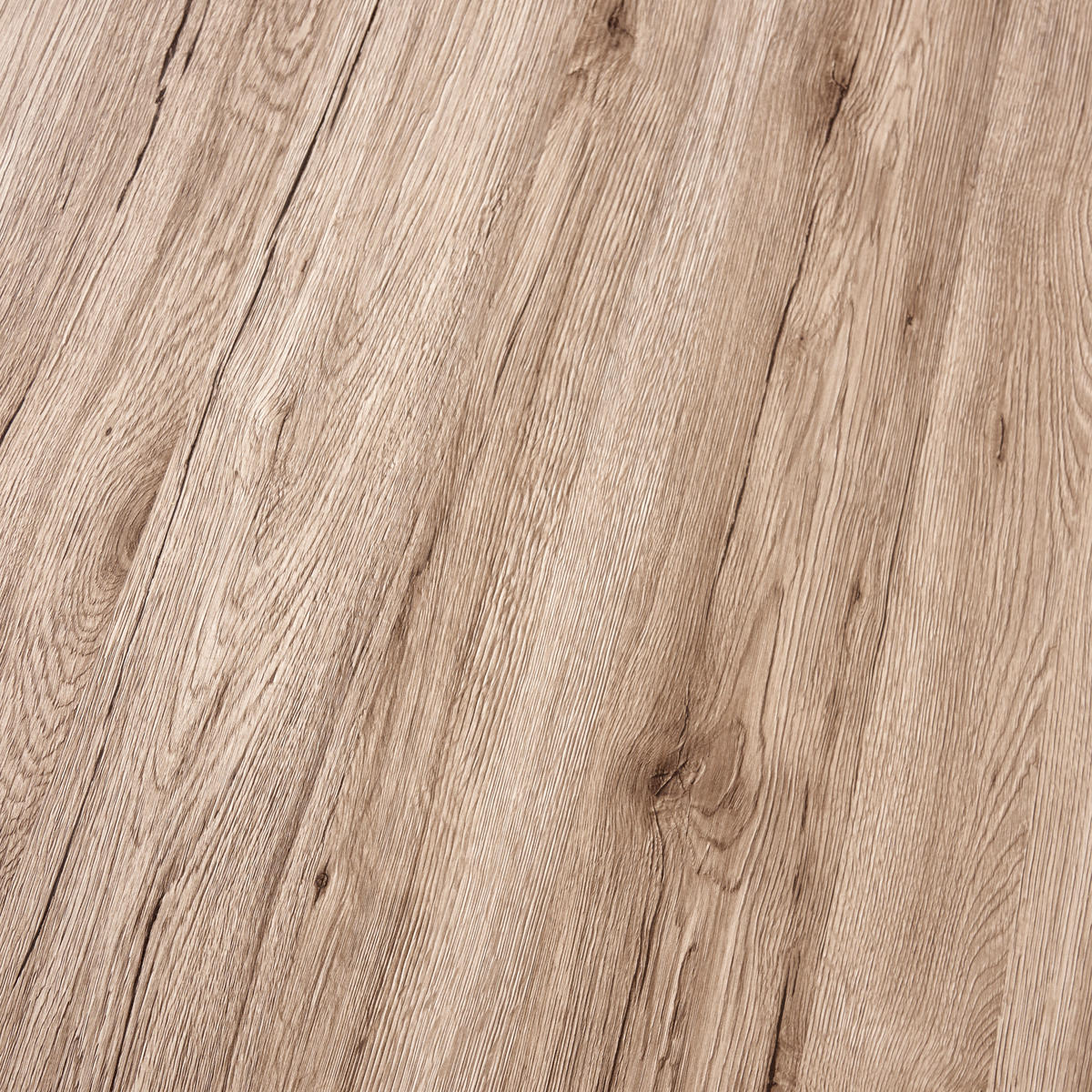 ESSTISCH in Metall, Holzwerkstoff  - Schwarz/Naturfarben, LIFESTYLE, Holzwerkstoff/Metall (120/76/120cm) - Livetastic