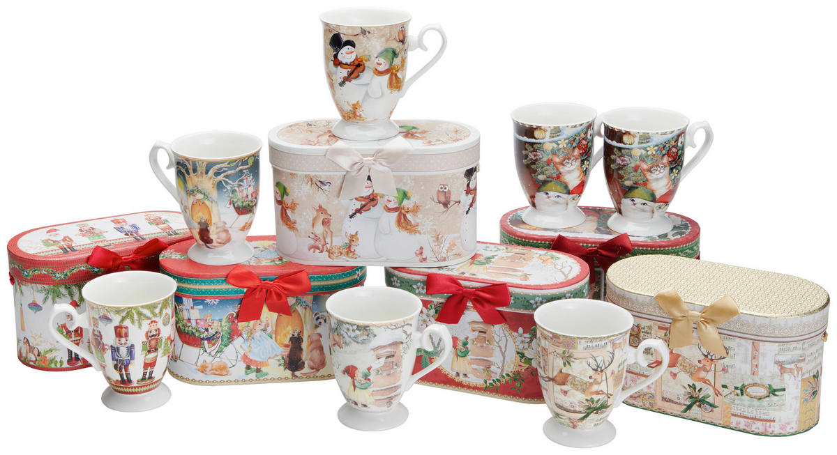 HRNČEK NA KÁVU  320 ml   - Lifestyle, keramika (320ml) - X-Mas