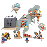 KINDERREGAL  - Grün, Modern, Holzwerkstoff (52/44/19cm) - MID.YOU