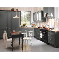 EINBAUKÜCHE WINDSOR LACK  - Grau, Design, Glas/Holzwerkstoff - Nolte Küchen