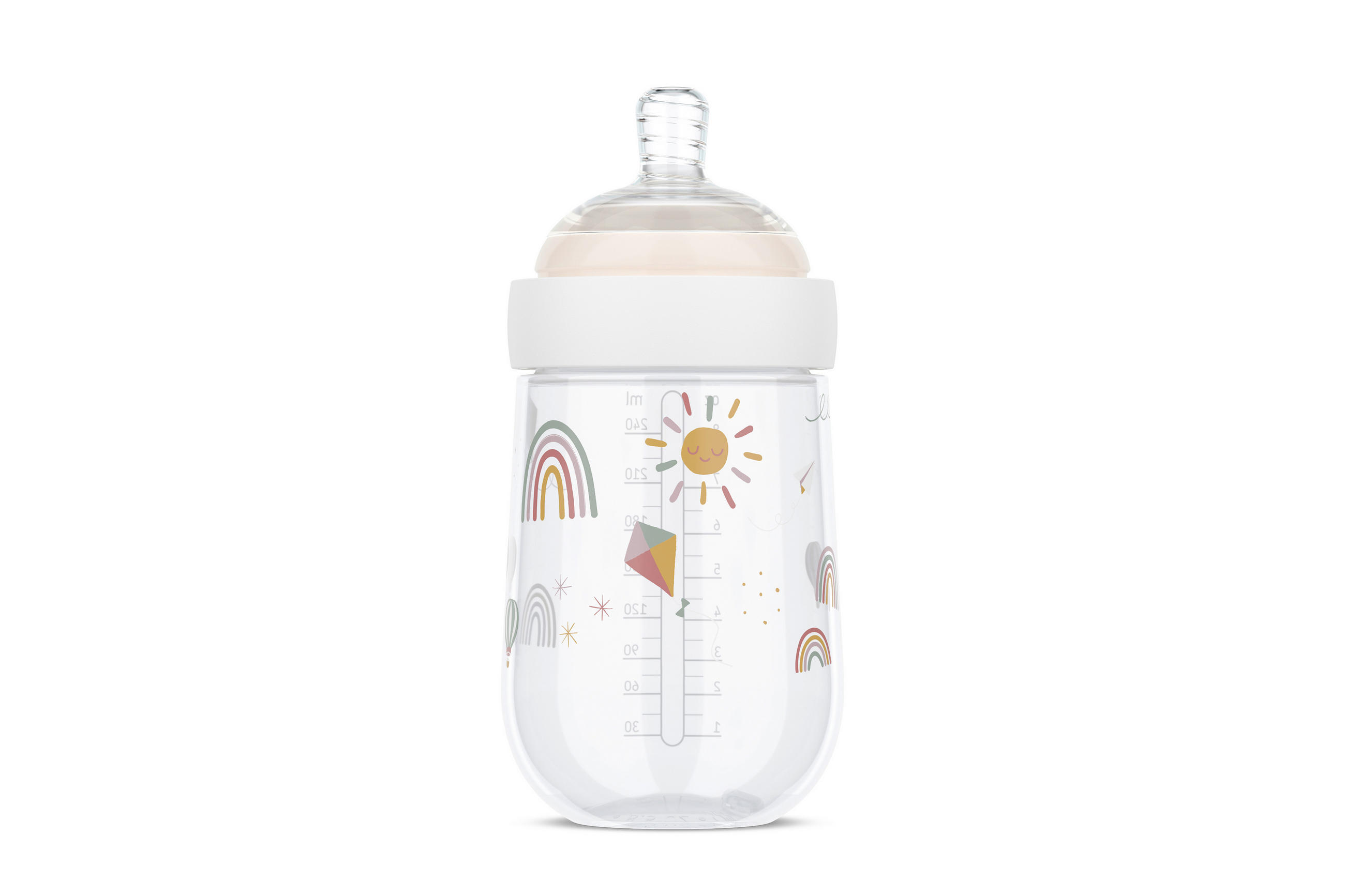 BABYFLASCHE 230 ml  - Multicolor, Basics, Kunststoff (7cm) - Mepal