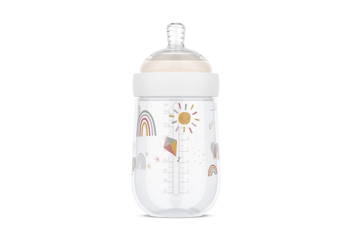 BABYFLASCHE 230 ml  - Multicolor, Basics, Kunststoff (7cm) - Mepal