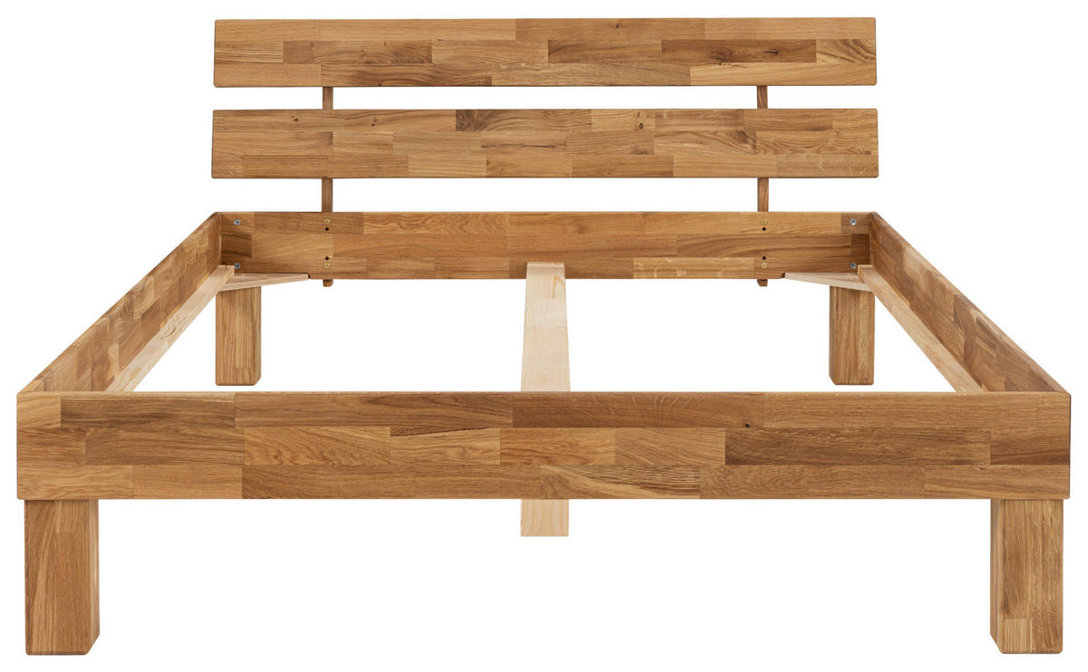 BETT 180/78 cm  in Eichefarben  - Eichefarben, MODERN, Holz (180/78cm) - MID.YOU