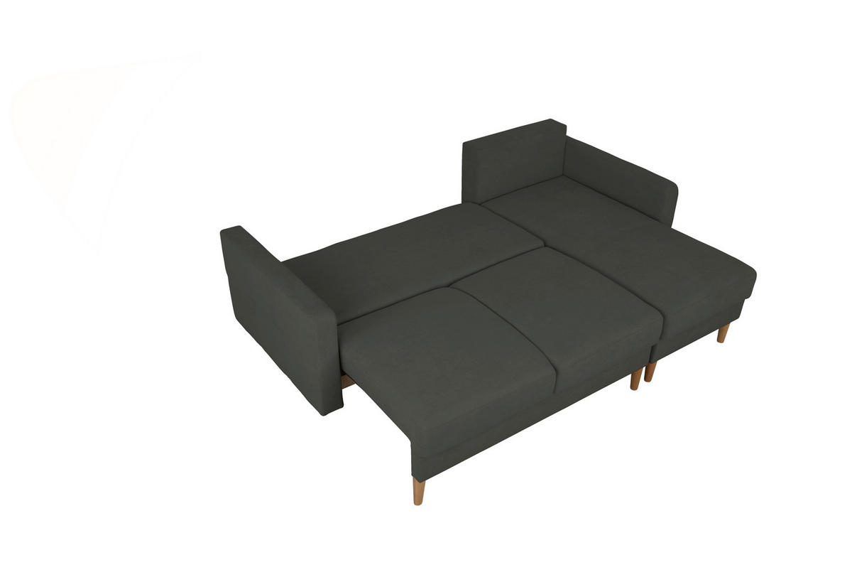 Freisteller von MID.YOU ECKSOFA Noret Schwarz.