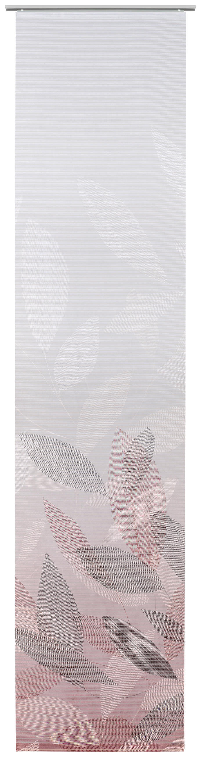 FLÄCHENVORHANG in Bordeaux  - Bordeaux, Design, Textil (60/255cm) - Novel