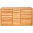 SIDEBOARD Kernbuche teilmassiv geölt Buchefarben - Buchefarben, KONVENTIONELL, Holz/Holzwerkstoff (161/85/47cm) - NOVEL