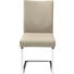 SCHWINGSTUHL Echtleder Taupe - Taupe, Design, Leder/Metall (47/95/59cm) - Novel