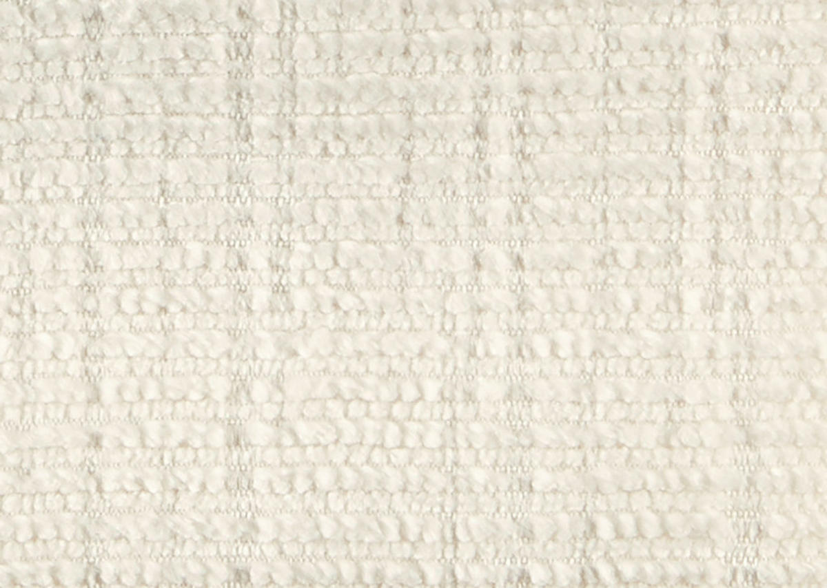 LIEGE Velours Ecru  - Ecru/Schwarz, KONVENTIONELL, Kunststoff/Textil (205/80/95cm) - Xora