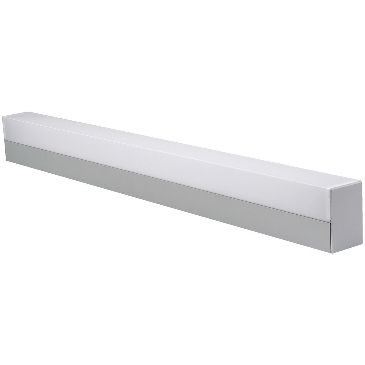 SPIEGELLEUCHTE MIRROX 60/4/6 cm  - Alufarben, Design, Metall (60/4/6cm)