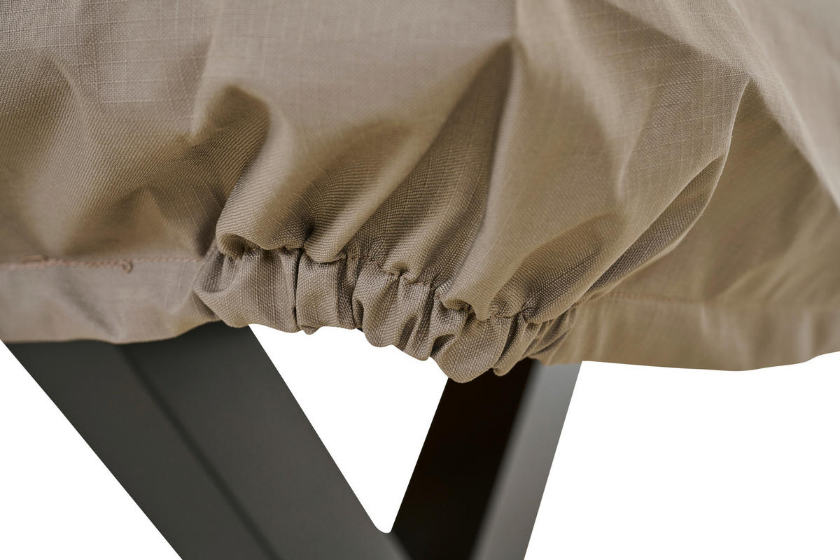 SCHUTZHÜLLE 100/15/220 cm  - Beige, MODERN, Kunststoff (100/15/220cm) - Siena Garden