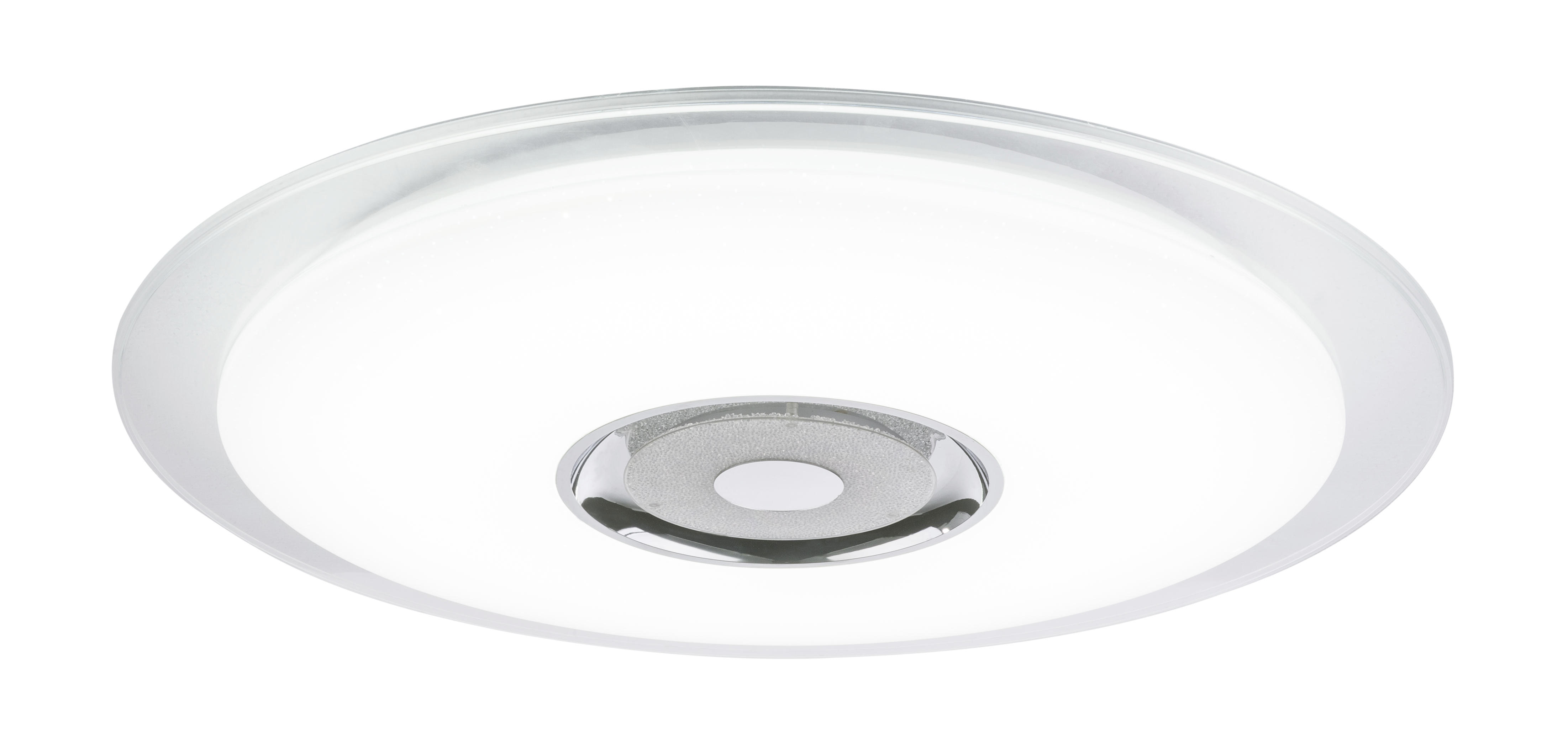 LED-DECKENLEUCHTE  - Klar/Opal, Design, Glas/Kunststoff (60/6,1cm) - Globo