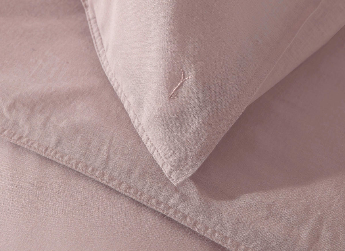 BETTWÄSCHE 2-teilig Suite-Saint-Tropez 135/200 cm  - Rosa, Basics, Textil (135/200cm)