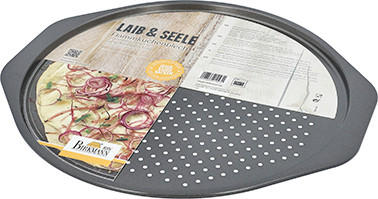 FLAMMKUCHENBLECH - Grau, Design, Metall (32cm) - Birkmann