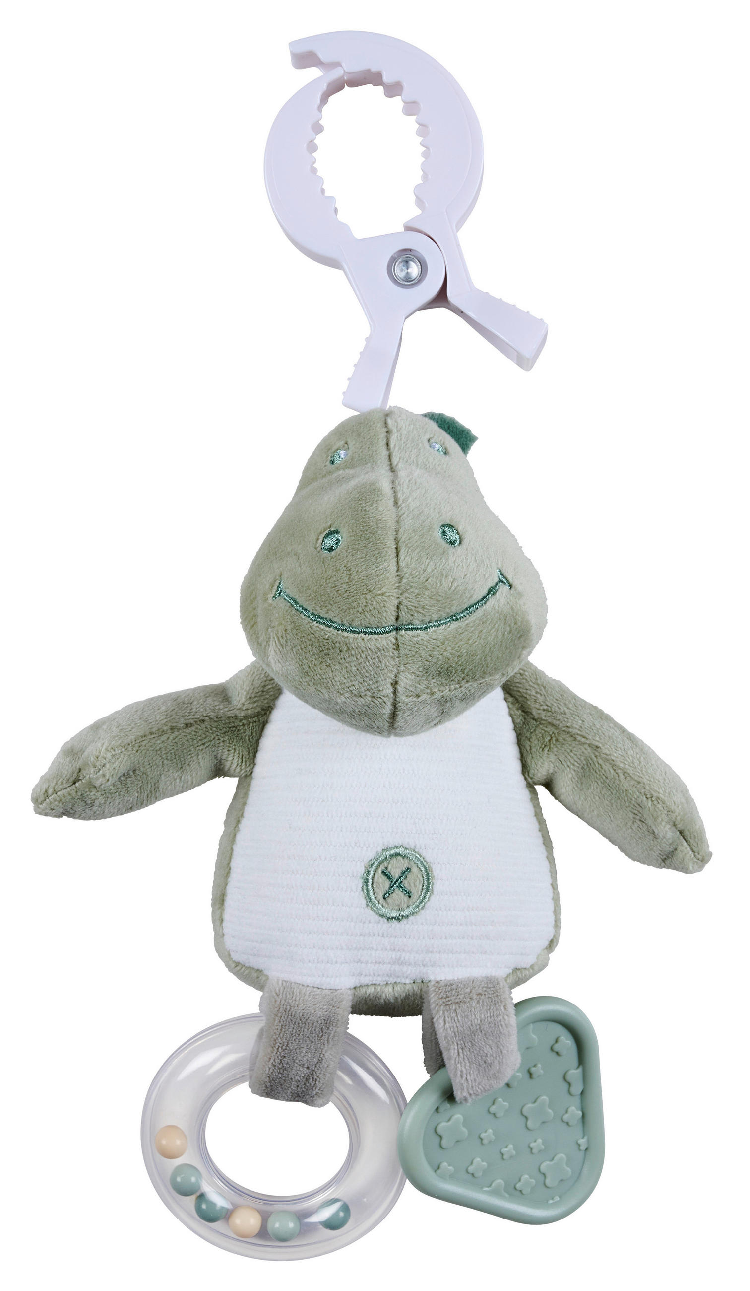 ZVÍŘÁTKO NA HRANÍ - zelená, Basics, textil/plast (30cm) - Patinio