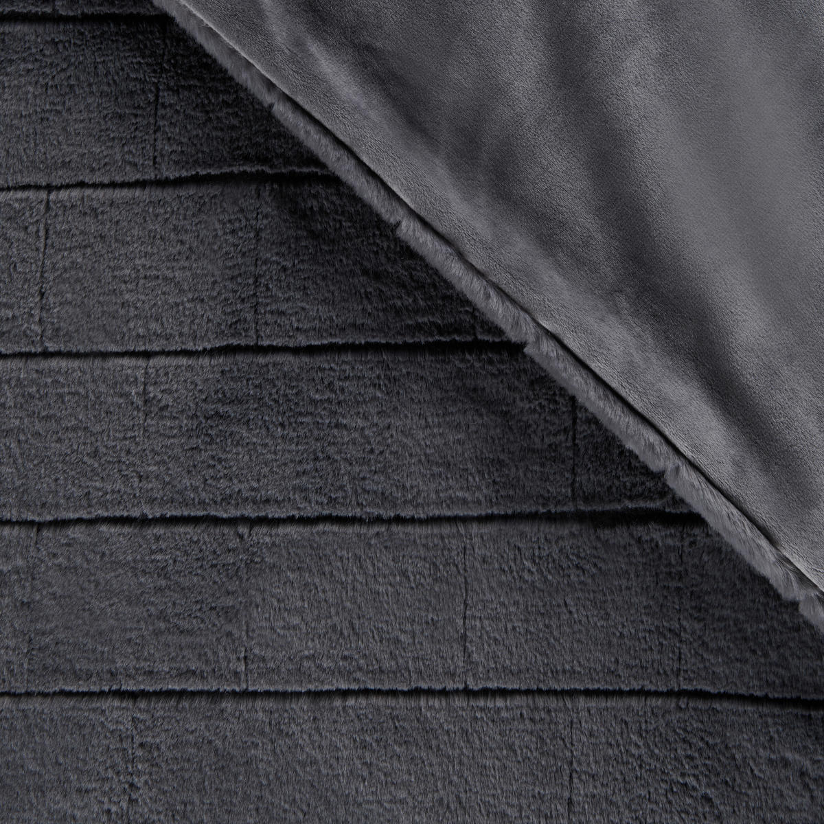 PĂTURĂ DIN BLANĂ 150/200 cm  - antracit, Konventionell, textil (150/200cm) - Dieter Knoll