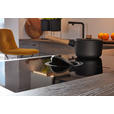 EINBAUKÜCHE   - Nussbaumfarben/Weiß, Design, Holzwerkstoff/Kunststoff - Dieter Knoll