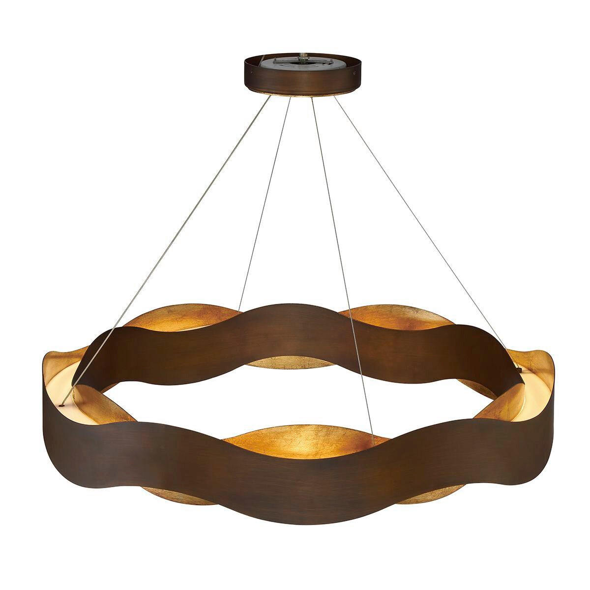 KRONLEUCHTER 61/40 cm    - Multicolor, Design, Metall (61/40cm) - Elstead Lighting