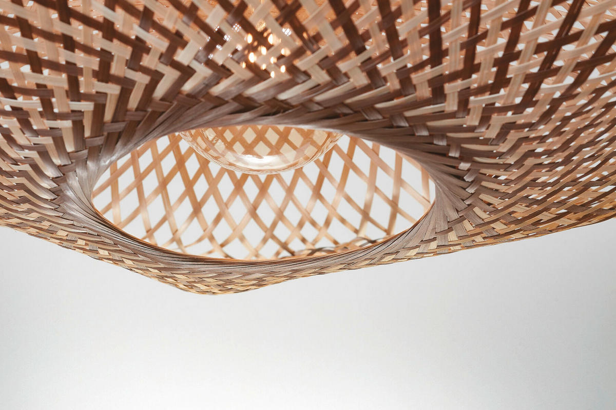 HÄNGELEUCHTE Good & Mojo 60/15 cm   - Naturfarben, Basics, Naturmaterialien (60/15cm) - Good & Mojo