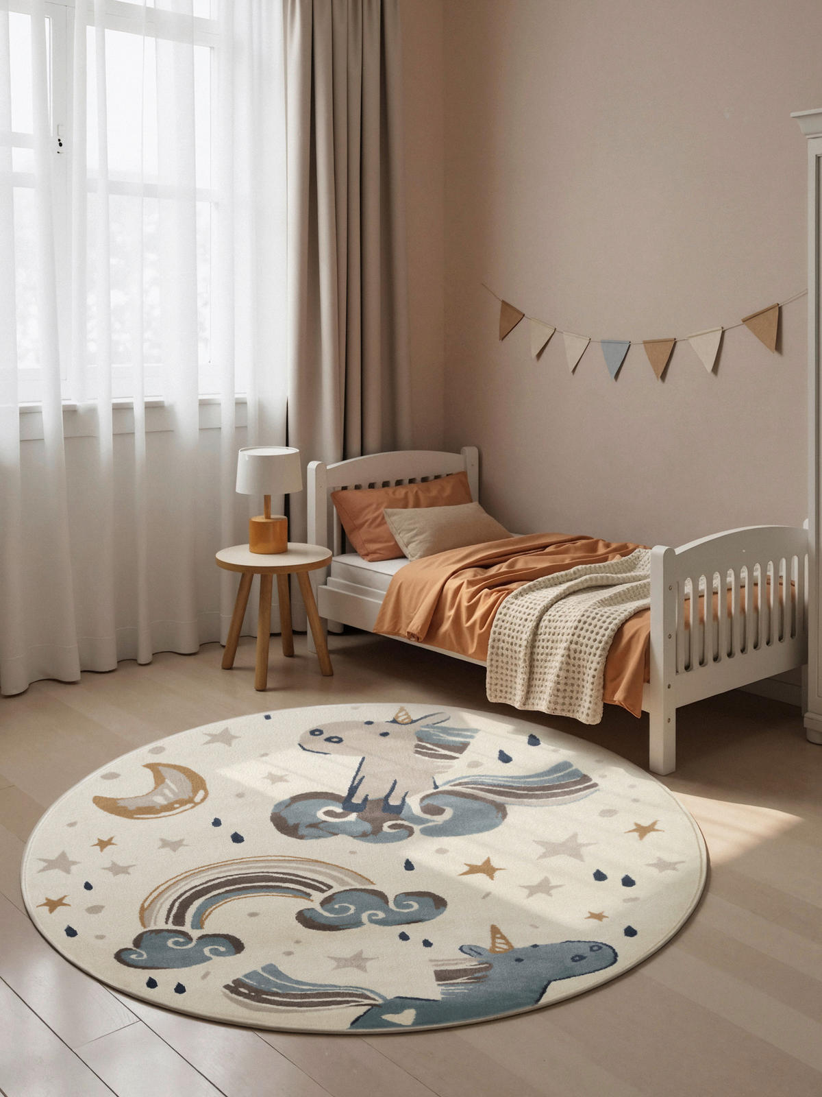 KINDERTEPPICH 160 cm Adventures  - Beige/Multicolor, Design, Kunststoff/Textil (160cm) - Ted Baker
