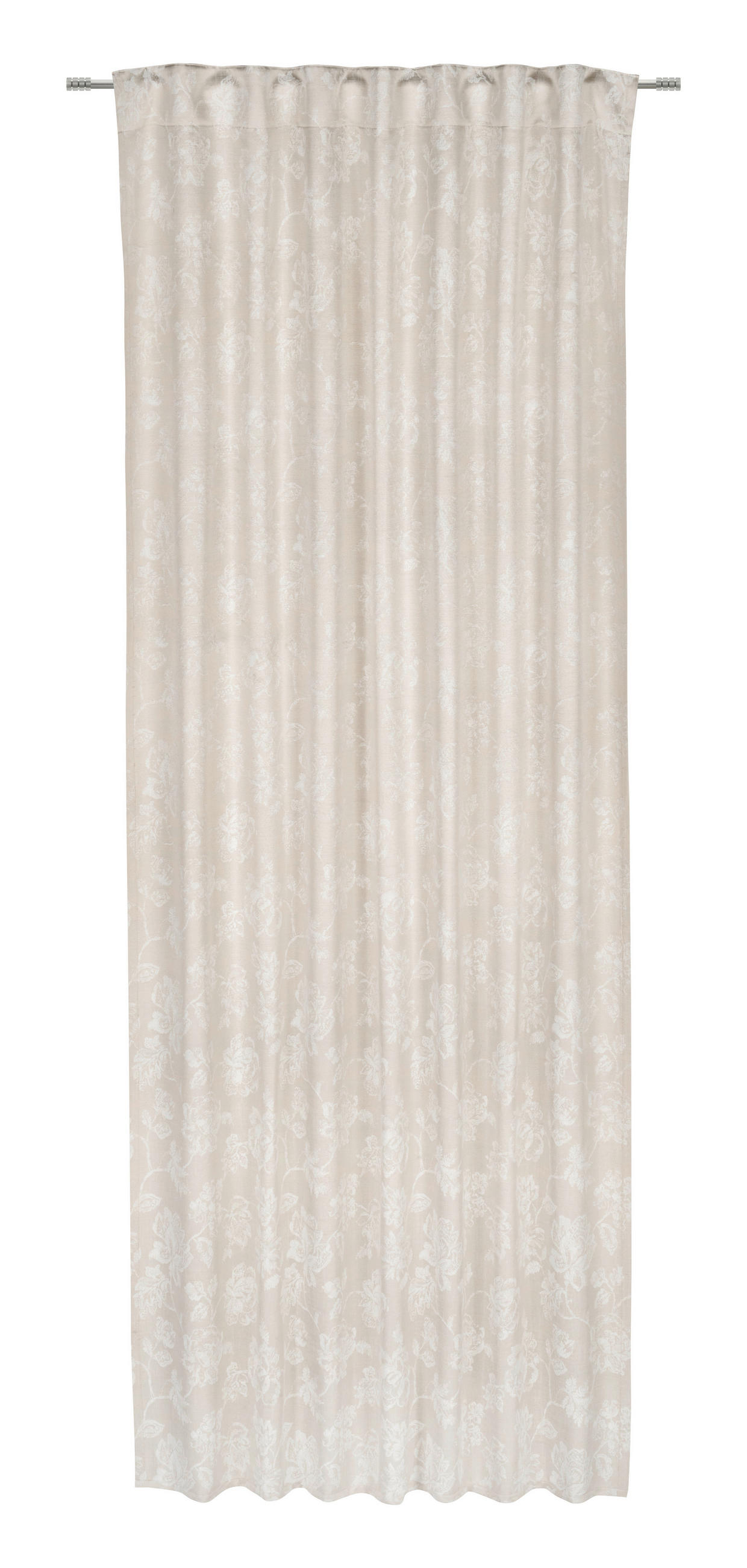 FERTIGVORHANG blickdicht  - Beigebraun, KONVENTIONELL, Textil (135/245cm) - Esposa